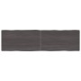 Treated wood table top brown live edge 180x50x(2-4) cm by vidaXL, Table tops - Ref: Foro24-364042, Price: 87,63 €, Discount: %