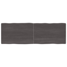 Tablero mesa madera tratada borde vivo marrón 180x60x(2-6) cm de vidaXL, Tableros para mesas - Ref: Foro24-364045, Precio: 11...