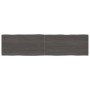 Tablero mesa madera tratada borde vivo marrón 200x50x(2-4) cm de vidaXL, Tableros para mesas - Ref: Foro24-364048, Precio: 95...