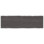 Tablero mesa madera tratada borde vivo marrón 200x60x(2-6) cm de vidaXL, Tableros para mesas - Ref: Foro24-364051, Precio: 12...