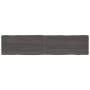 Tablero mesa madera tratada borde vivo marrón 220x50x(2-4) cm de vidaXL, Tableros para mesas - Ref: Foro24-364054, Precio: 10...