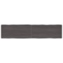 Tablero mesa madera tratada borde vivo marrón 220x50x(2-6) cm de vidaXL, Tableros para mesas - Ref: Foro24-364055, Precio: 12...