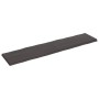 Tablero mesa madera tratada borde vivo marrón 220x50x(2-6) cm de vidaXL, Tableros para mesas - Ref: Foro24-364055, Precio: 12...