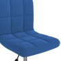 Drehbare Esszimmerstühle, 2 Stück, blauer Samt von vidaXL, Essstühle - Ref: Foro24-334371, Preis: 119,39 €, Rabatt: %