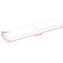 Tablero mesa madera tratada borde vivo marrón 220x60x(2-4) cm de vidaXL, Tableros para mesas - Ref: Foro24-364056, Precio: 12...