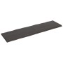 Tablero mesa madera tratada borde vivo marrón 220x60x(2-6) cm de vidaXL, Tableros para mesas - Ref: Foro24-364057, Precio: 14...