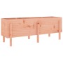 Raised garden bed solid wood Douglas fir 160x50x57 cm by vidaXL, Pots and planters - Ref: Foro24-825224, Price: 120,20 €, Dis...