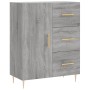 High sideboard sonoma gray plywood 69.5x34x180 cm by vidaXL, Sideboards - Ref: Foro24-3199807, Price: 154,99 €, Discount: %