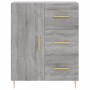 Aparador alto madera contrachapada gris sonoma 69,5x34x180 cm de vidaXL, Aparadores - Ref: Foro24-3199807, Precio: 154,99 €, ...