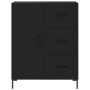 Aparador alto madera contrachapada negro 69,5x34x180 cm de vidaXL, Aparadores - Ref: Foro24-3199810, Precio: 159,82 €, Descue...