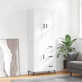 Tall white plywood sideboard 69.5x34x180 cm by vidaXL, Sideboards - Ref: Foro24-3199809, Price: 160,99 €, Discount: %