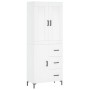 Aparador alto madera contrachapada blanco 69,5x34x180 cm de vidaXL, Aparadores - Ref: Foro24-3199809, Precio: 161,47 €, Descu...