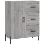 Aparador alto madera contrachapada gris sonoma 69,5x34x180 cm de vidaXL, Aparadores - Ref: Foro24-3199823, Precio: 171,24 €, ...