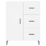 Aparador alto madera contrachapada blanco 69,5x34x180 cm de vidaXL, Aparadores - Ref: Foro24-3199825, Precio: 177,62 €, Descu...