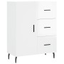 High glossy white plywood sideboard 69.5x34x180 cm by vidaXL, Sideboards - Ref: Foro24-3199827, Price: 169,99 €, Discount: %