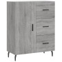 Aparador alto madera contrachapada gris sonoma 69,5x34x180 cm de vidaXL, Aparadores - Ref: Foro24-3199831, Precio: 163,99 €, ...