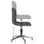 Swivel dining chairs 2 units dark gray fabric by vidaXL, dining chairs - Ref: Foro24-334386, Price: 120,41 €, Discount: %