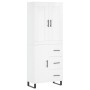 High glossy white plywood sideboard 69.5x34x180 cm by vidaXL, Sideboards - Ref: Foro24-3199835, Price: 174,03 €, Discount: %