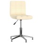 Swivel dining chairs 2 units cream fabric by vidaXL, dining chairs - Ref: Foro24-334387, Price: 95,94 €, Discount: %