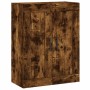 Tall smoked oak plywood sideboard 69.5x34x180 cm by vidaXL, Sideboards - Ref: Foro24-3199838, Price: 165,99 €, Discount: %