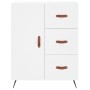 Tall white plywood sideboard 69.5x34x180 cm by vidaXL, Sideboards - Ref: Foro24-3199785, Price: 159,18 €, Discount: %