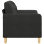 Black fabric 2-seater sofa, 120 cm by vidaXL, Sofas - Ref: Foro24-359087, Price: 235,27 €, Discount: %