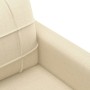 Cream-colored 2-seater fabric sofa, 120 cm. by vidaXL, Sofas - Ref: Foro24-359085, Price: 225,08 €, Discount: %