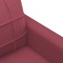 3-seater red fabric sofa 180 cm by vidaXL, Sofas - Ref: Foro24-359105, Price: 301,16 €, Discount: %