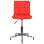 Drehbare Esszimmerstühle, 2 Einheiten, rotes Kunstleder von vidaXL, Essstühle - Ref: Foro24-334407, Preis: 96,47 €, Rabatt: %