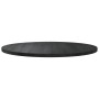 Solid black pine wood table surface Ø80x2.5 cm by vidaXL, Table tops - Ref: Foro24-813663, Price: 85,55 €, Discount: %