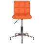 Swivel dining chairs 2 pcs orange synthetic leather by vidaXL, dining chairs - Ref: Foro24-334412, Price: 98,17 €, Discount: %