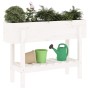 Raised garden bed made of solid white pine wood 101x30x69cm by vidaXL, Pots and planters - Ref: Foro24-825241, Price: 74,80 €...