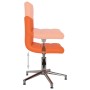 Sillas de comedor giratorias 2 uds cuero sintético naranja de vidaXL, Sillas de comedor - Ref: Foro24-334412, Precio: 98,17 €...