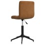 Swivel dining chairs 2 units brown velvet by vidaXL, dining chairs - Ref: Foro24-334427, Price: 94,99 €, Discount: %