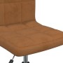 Swivel dining chairs 2 units brown velvet by vidaXL, dining chairs - Ref: Foro24-334427, Price: 94,99 €, Discount: %