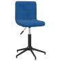 Swivel dining chairs 2 pcs blue velvet by vidaXL, dining chairs - Ref: Foro24-334433, Price: 78,99 €, Discount: %