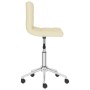 Swivel dining chairs 2 units cream fabric by vidaXL, dining chairs - Ref: Foro24-334449, Price: 83,99 €, Discount: %