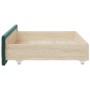 Cajones de cama 2 uds madera ingeniería terciopelo verde oscuro de vidaXL, Camas y accesorios - Ref: Foro24-833918, Precio: 6...