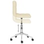 Swivel dining chairs 2 units cream fabric by vidaXL, dining chairs - Ref: Foro24-334449, Price: 83,99 €, Discount: %