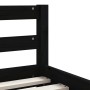 Children's bed frame with black pine wood drawers 90x200cm by vidaXL, Cribs and beds for children - Ref: Foro24-834440, Price...