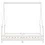 White pine wood children's bed frame 70x140 cm by vidaXL, Cribs and beds for children - Ref: Foro24-834487, Price: 83,66 €, D...