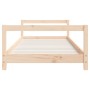 Estructura de cama para niños madera maciza de pino 80x200 cm de vidaXL, Cunas y camas para niños - Ref: Foro24-834390, Preci...