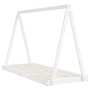 White pine wood children's bed frame 80x200 cm by vidaXL, Cribs and beds for children - Ref: Foro24-834535, Price: 91,96 €, D...