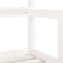 Children's bed frame with drawers, made of white pine wood, 70x140 cm. by vidaXL, Cribs and beds for children - Ref: Foro24-8...