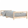 Estructura de cama para niños madera maciza de pino 90x200 cm de vidaXL, Cunas y camas para niños - Ref: Foro24-834393, Preci...