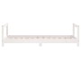 White pine wood children's bed frame 80x160 cm by vidaXL, Cribs and beds for children - Ref: Foro24-834400, Price: 86,01 €, D...