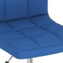 Sillas de comedor giratorias 2 unidades tela azul de vidaXL, Sillas de comedor - Ref: Foro24-334451, Precio: 97,32 €, Descuen...