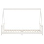 White pine wood children's bed frame 80x200 cm by vidaXL, Cribs and beds for children - Ref: Foro24-834451, Price: 91,99 €, D...