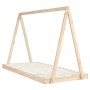 Estructura de cama para niños madera maciza de pino 90x200 cm de vidaXL, Cunas y camas para niños - Ref: Foro24-834537, Preci...