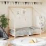 Estructura de cama para niños madera maciza de pino 80x160 cm de vidaXL, Cunas y camas para niños - Ref: Foro24-835709, Preci...